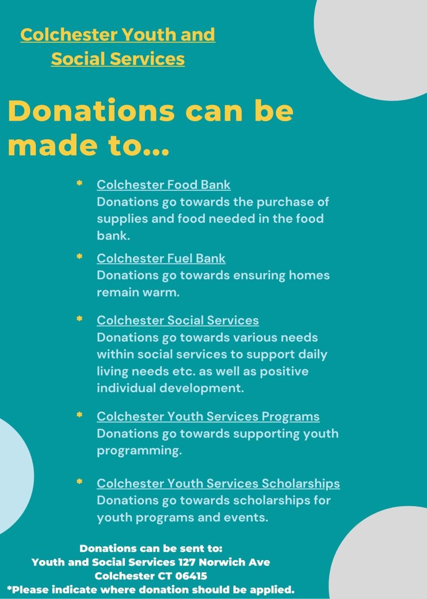 Donation Flyer