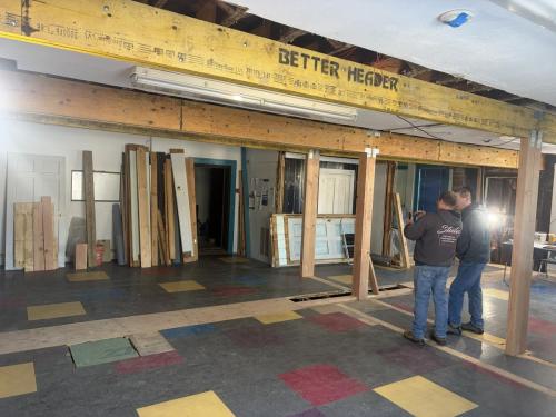 Youth Center progress update 