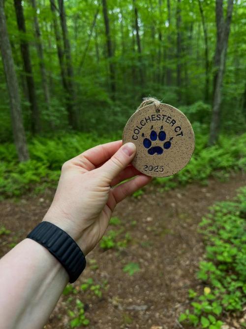 Lauren O with Medal 9 at Ruby and Elizabeth Cohen Woodlands in Colchester, CT