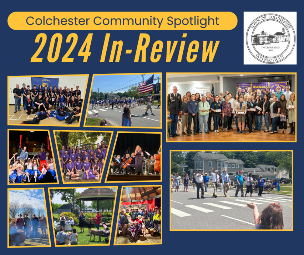 Bernie Dennler, Colchester First Selectman 2024 Community Events