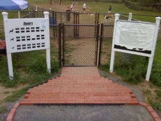 Front Gate of Colchester Dog Park