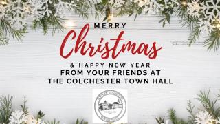 Merry Christmas from Colchester Town Hall (2023)