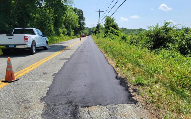 Shimming on Lake Hayward Road