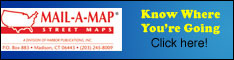 Mail-a-Map Know Where You're Going Logo