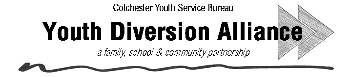  Youth Diversion Alliance, a family, school &amp; community partnership