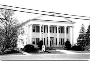 Black and White Photo of Belmont Funeral Home