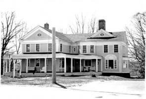 Black and White Photo of Willard House, Brown House