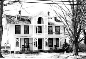 Black and White Photo of Bunyan House