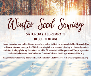 Winter Seed Sowing