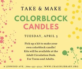Colorblock Candles