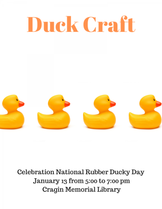 National Rubber Duckie Day