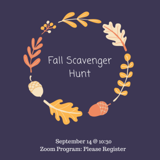 Zoom Fall Scavenger Hunt!