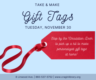 Gift Tag Take and Make