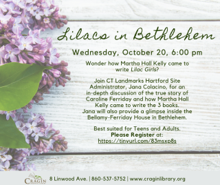 Lilacs in Bethlehem, October 20, 2021, 6:00 pm
