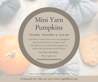 Mini Yarn Pumpkins