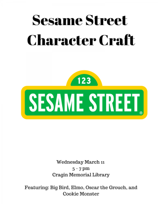 Sesame Street Craft