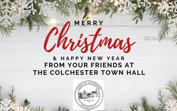 Merry Christmas from Colchester Town Hall (2023)